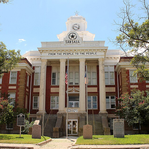 SAS Saba building providing towing services in San Saba